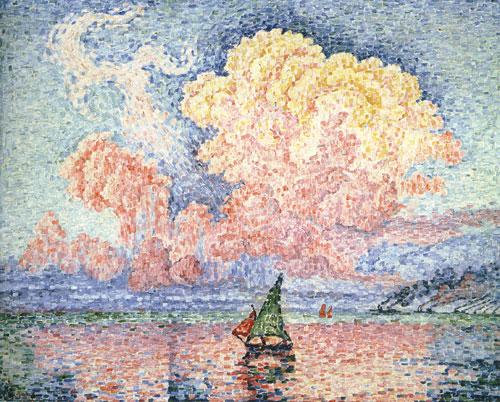 Paul Signac Antibes, the Pink Cloud Spain oil painting art